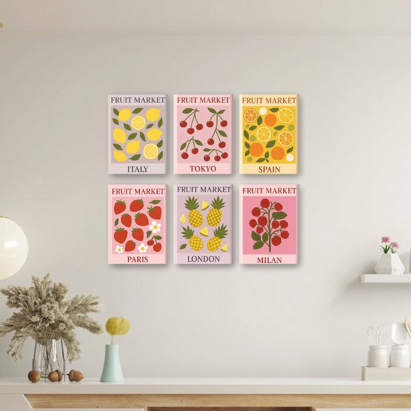Malen Nach Zahlen Apfel – DIY Leinwand-Bild 40x50cm Mit Rahmen & Acrylfarben, Für Erwachsene & Jugendliche