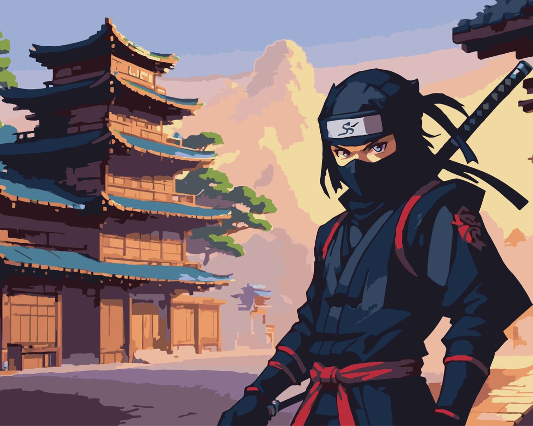 Malen nach Zahlen     Anime Ninja