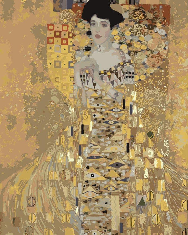 Malen nach Zahlen - Malen nach Zahlen - Portrait von Adele Bloch-Bauer I - Gustav Klimt