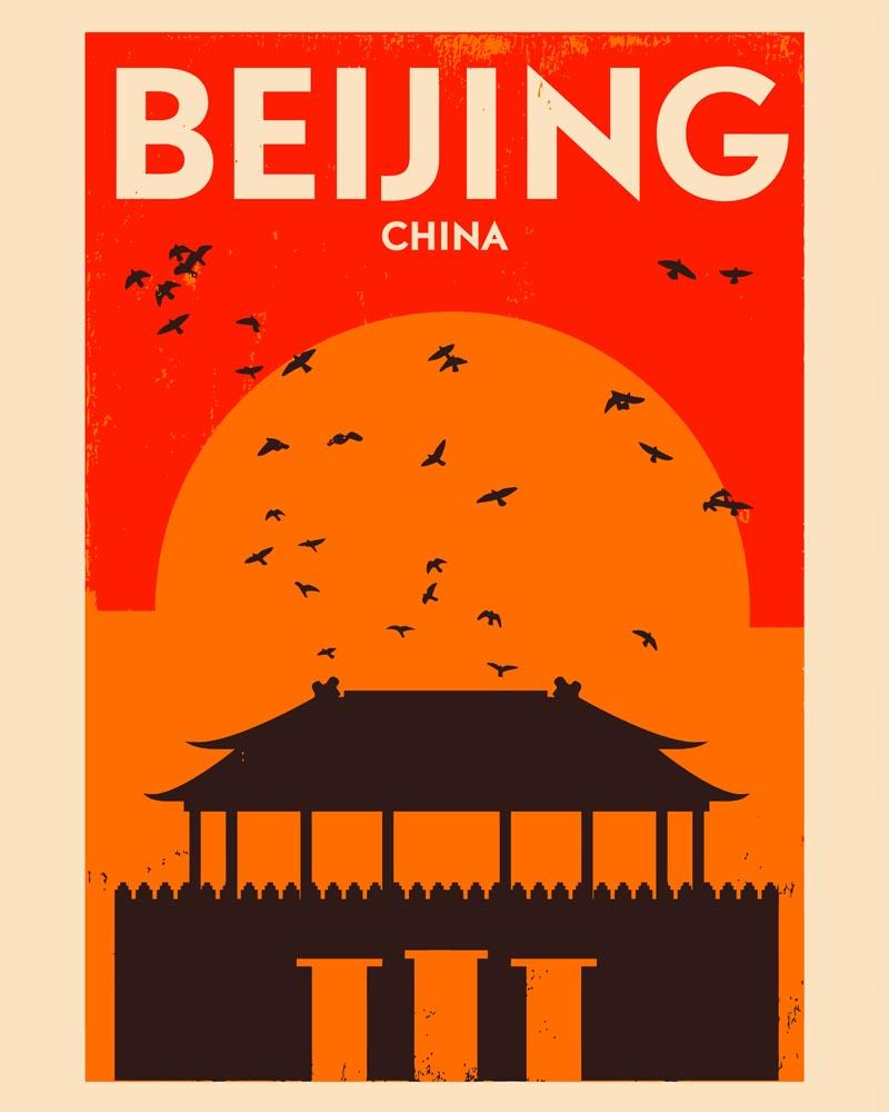 Malen nach Zahlen   Retro   Beijing China