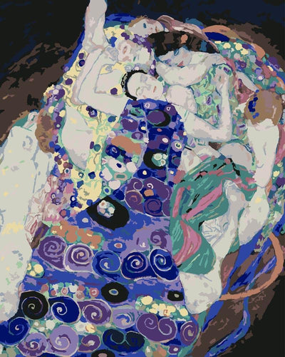 Malen nach Zahlen - The Virgin - Gustav Klimt
