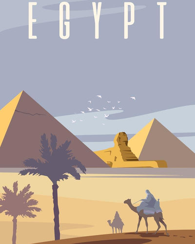 Malen nach Zahlen - Travel - Ägypten