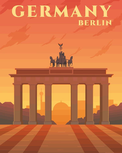 Malen nach Zahlen - Travel - Berlin
