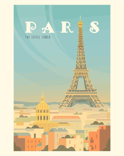 Malen nach Zahlen - Travel - Paris