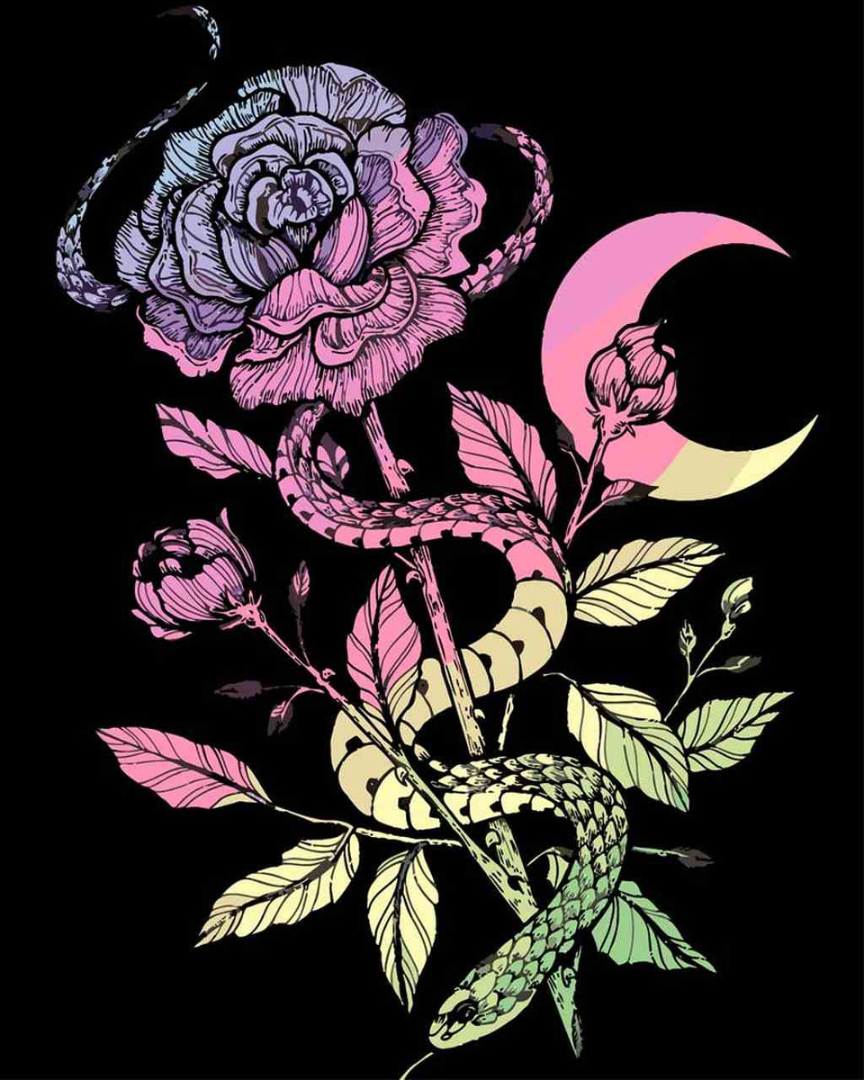 Coloriage mystere disney rose fleur à imprimer  Malen nach zahlen  vorlagen, Malen nach zahlen erwachsene, Malen nach zahlen