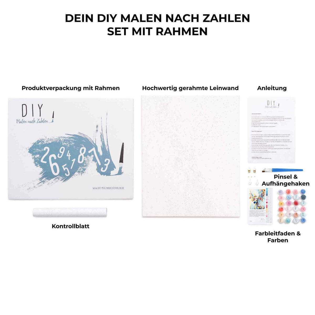 Malen nach Zahlen - Frau mit Hut (2) - Artist's Edition - by zamart