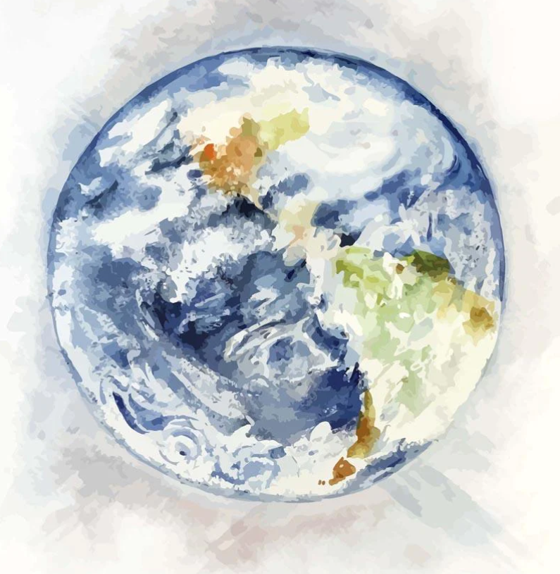 Malen nach Zahlen Planeten