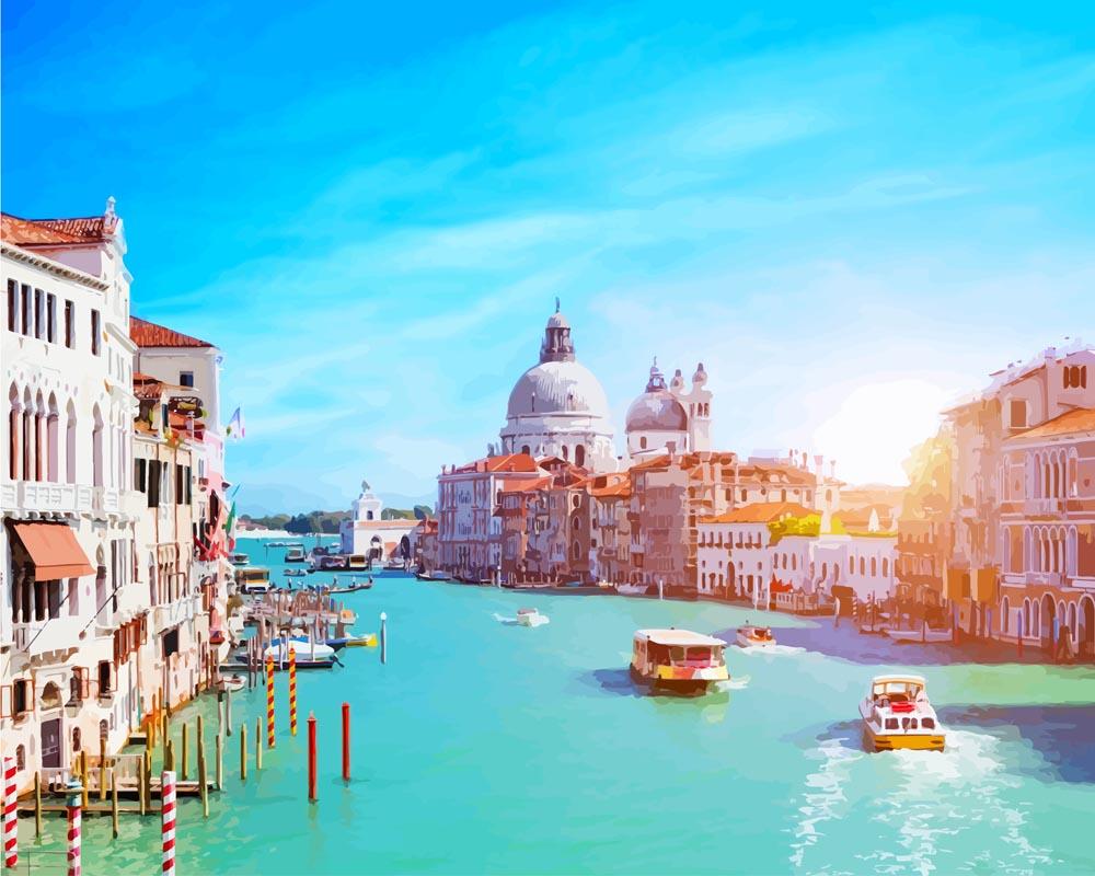 Malen nach Zahlen Venedig