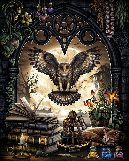 Malen nach Zahlen - Malen nach Zahlen - The Messenger - by Sarah Richter
