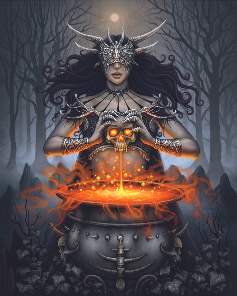 Malen nach Zahlen   Malen nach Zahlen   The Ritual   by Sarah Richter