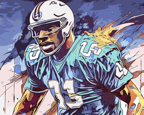 Malen nach Zahlen - Mahlen nach Zahlen - American Football 2 - by Zamart