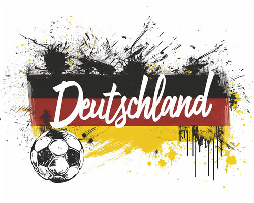 Malen nach Zahlen - Malen nach Zahlen - Deutschland Fußball