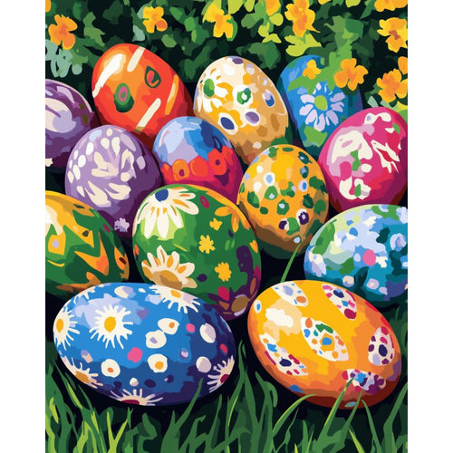 Malen nach Zahlen - Malen nach Zahlen - Ostereier
