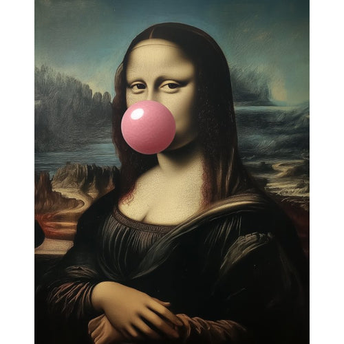 Malen nach Zahlen - Malen nach Zahlen - Mona Lisa Kaugummi