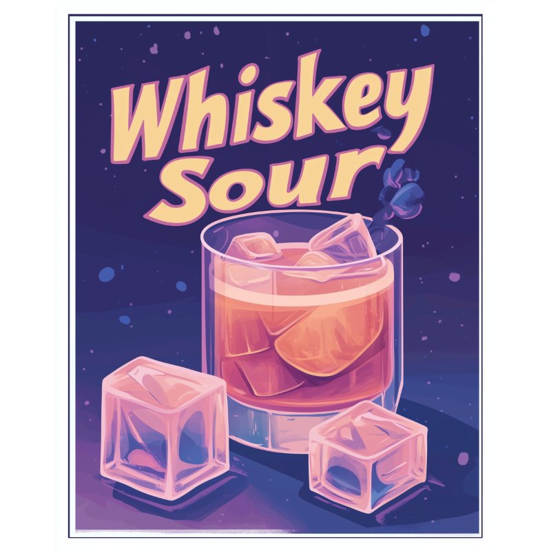 Malen nach Zahlen   Malen nach Zahlen   Whiskey Sour