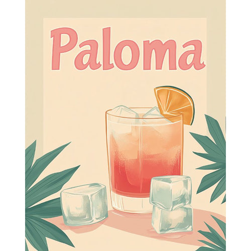 Malen nach Zahlen - Malen nach Zahlen - Paloma Cocktail