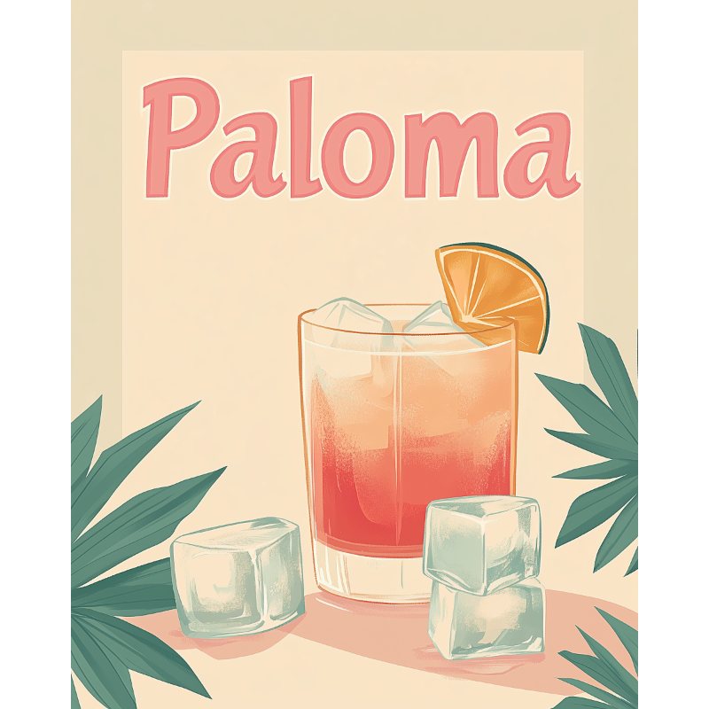Malen nach Zahlen   Malen nach Zahlen   Paloma Cocktail