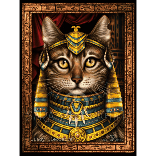 Malen nach Zahlen - Lady Cleocatra - by Sarah Richter-Malen nach zahlen
