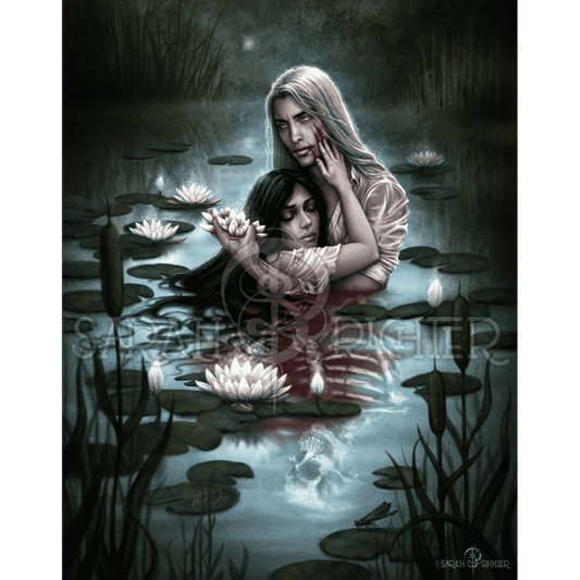 Malen nach Zahlen - Lady of the Lake - by Sarah Richter-Malen nach zahlen