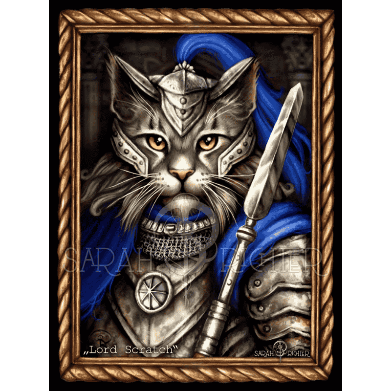 Malen nach Zahlen   Lord Scratch   by Sarah Richter