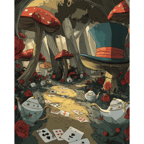 Malen nach Zahlen - Wonderland