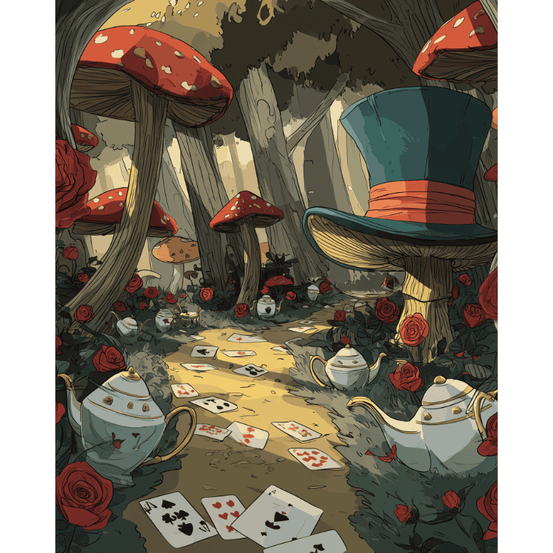 Malen nach Zahlen   Wonderland