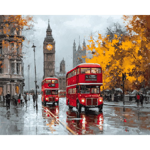 Malen nach Zahlen - Zeitloses London