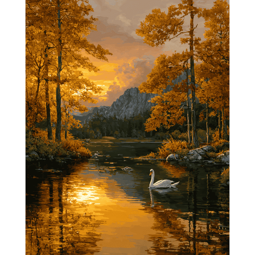 Malen nach Zahlen - Goldene Stunde