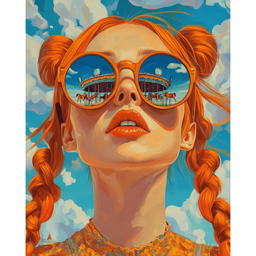 Malen nach Zahlen - Ingwerkarussell