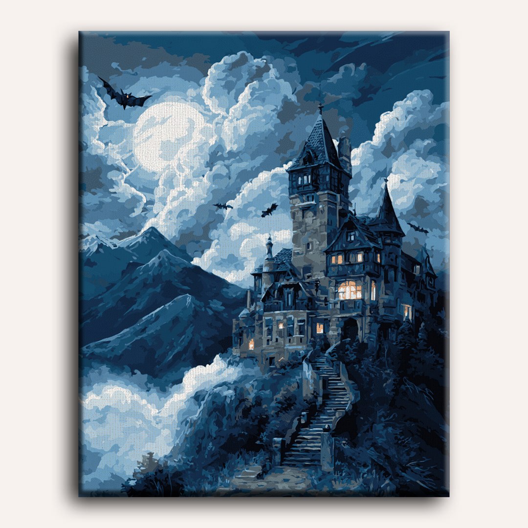 Malen nach Zahlen - Draculas Anwesen
