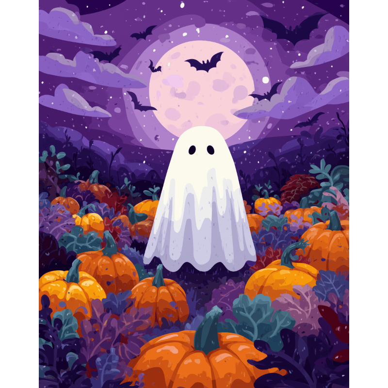 Malen nach Zahlen   Mitternachtsgeist