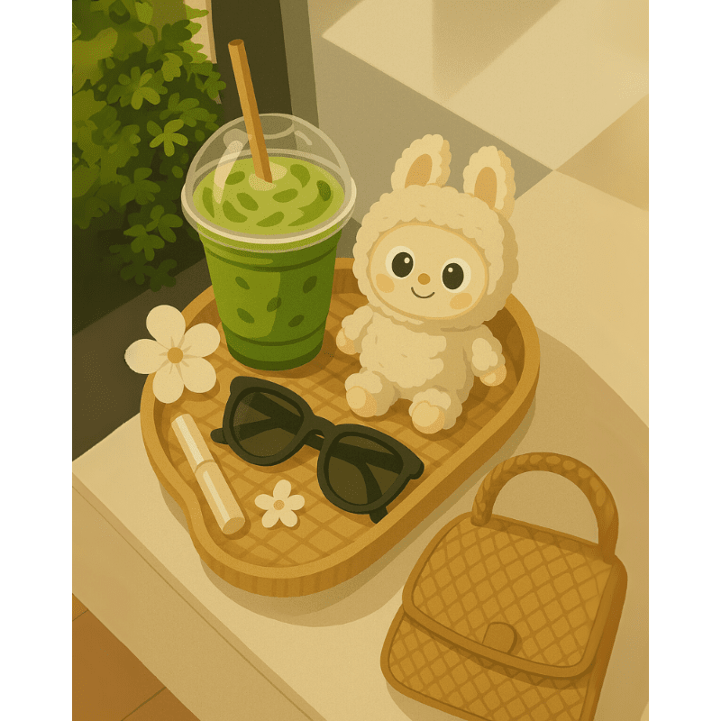 Malen nach Zahlen   Matcha Pause