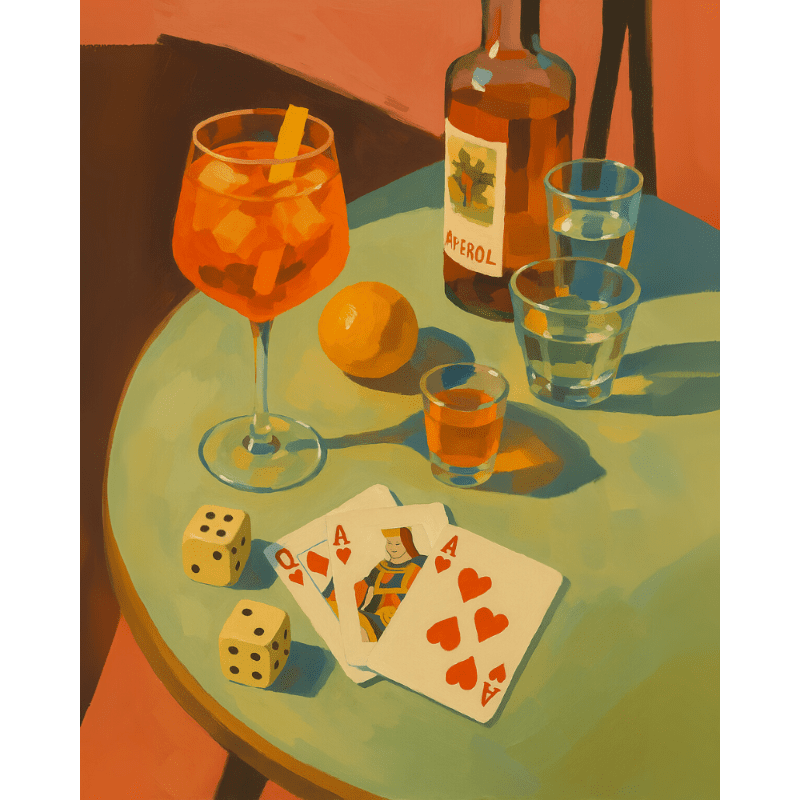 Malen nach Zahlen   Trinken & Spielen