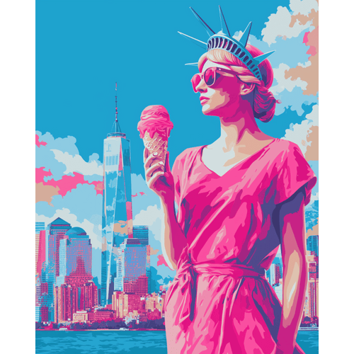 Malen nach Zahlen - Amerikanischer Traum