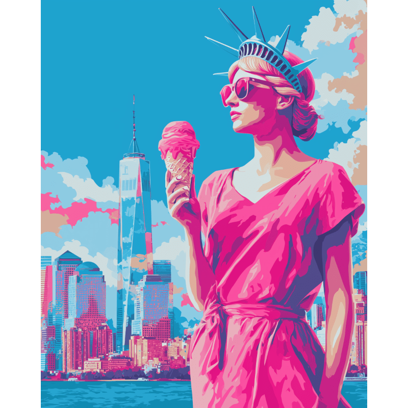 Malen nach Zahlen   Amerikanischer Traum