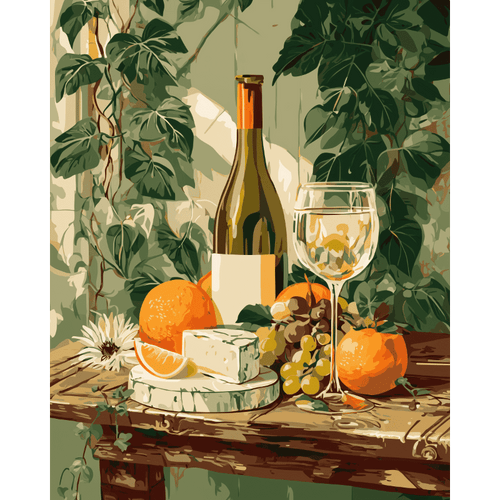 Malen nach Zahlen - Ein Hauch von Provence