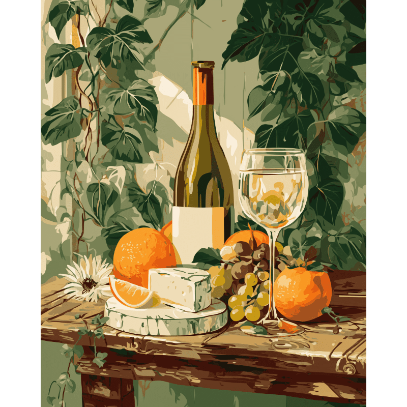 Malen nach Zahlen   Ein Hauch von Provence