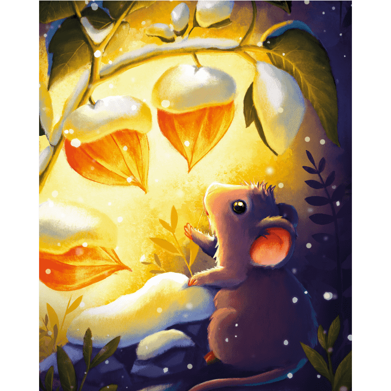 Malen nach Zahlen   Winterzauber   by Vink