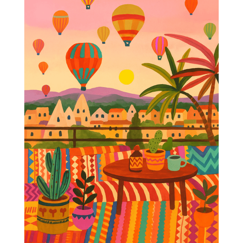 Malen nach Zahlen   Lebendiges Kappadokien