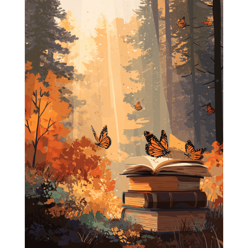 Malen nach Zahlen   Herbstgeschichten