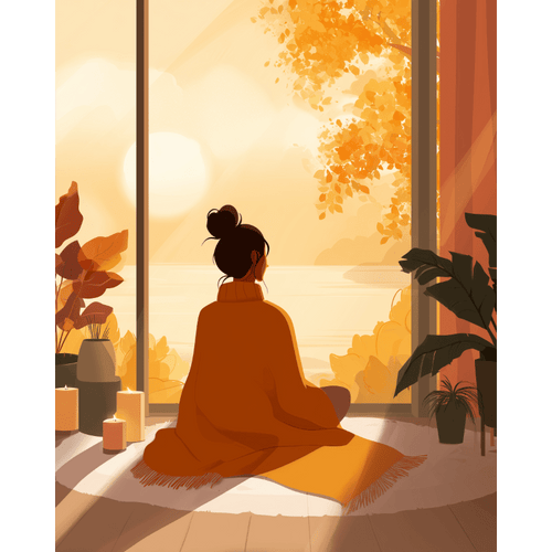 Malen nach Zahlen - In der Stille