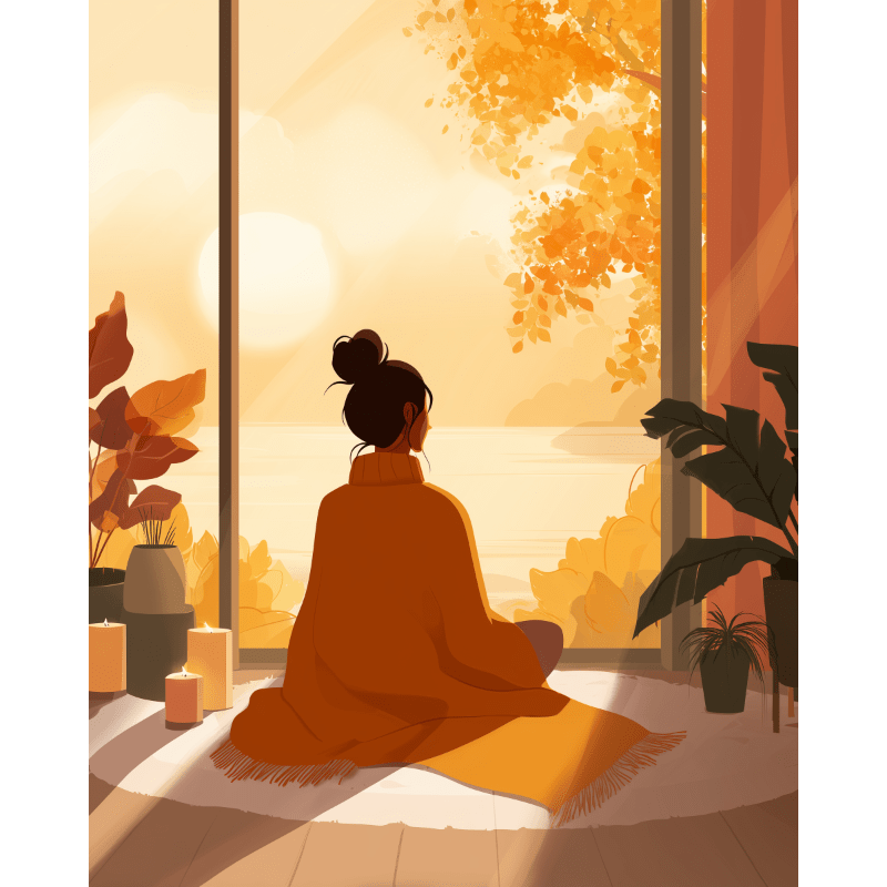 Malen nach Zahlen   In der Stille