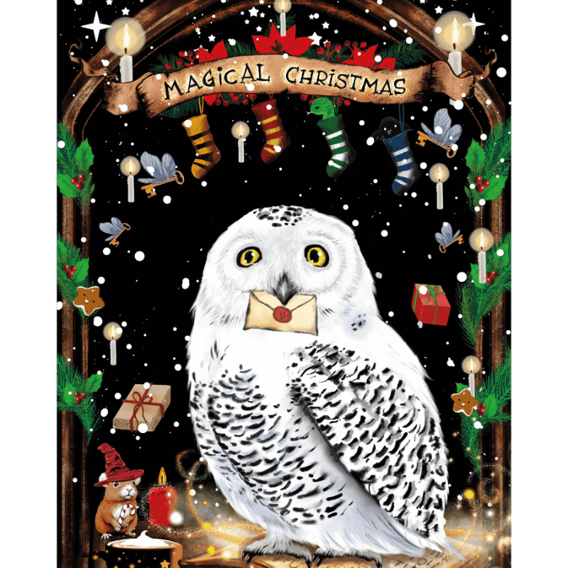 Malen nach Zahlen - Magisches Weihnachten – by Tiny Tami-Malen nach zahlen