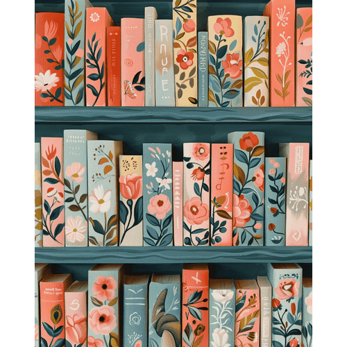 Malen nach Zahlen - Blumengeschichten