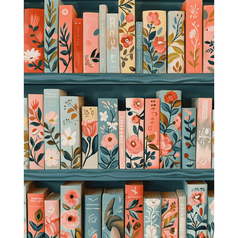 Malen nach Zahlen   Blumengeschichten