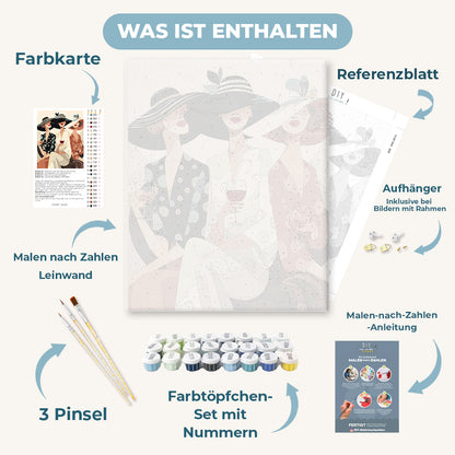 Malen nach Zahlen - Weinzeit