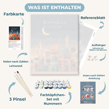 Malen nach Zahlen - Ramadan Kareem
