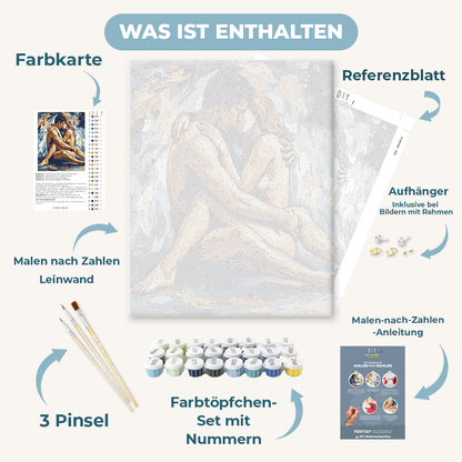 Malen nach Zahlen - Sinnliche Liebende