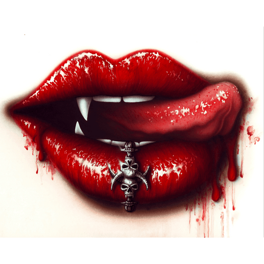 Malen nach Zahlen - Kiss Me - by Sarah Richter