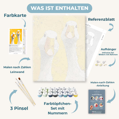 Malen nach Zahlen - Neugier